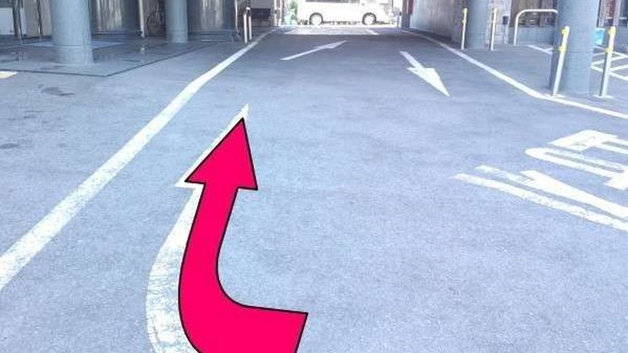 【立体駐車場へのご案内②】