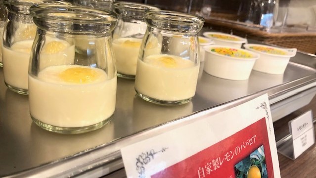 【ご当地逸品】広島産のレモンを使用したレモンババロア