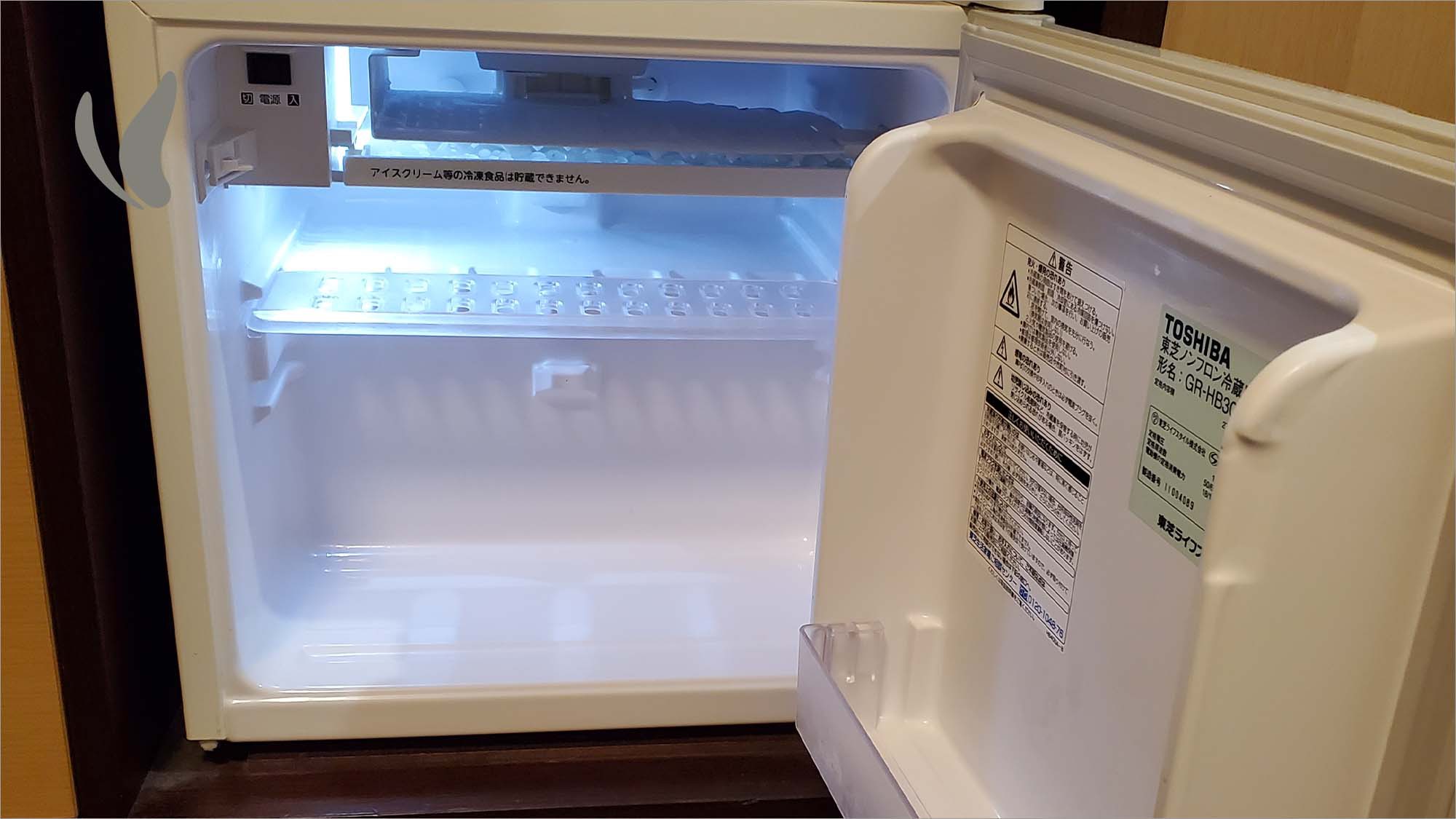 【客室設備】冷蔵庫