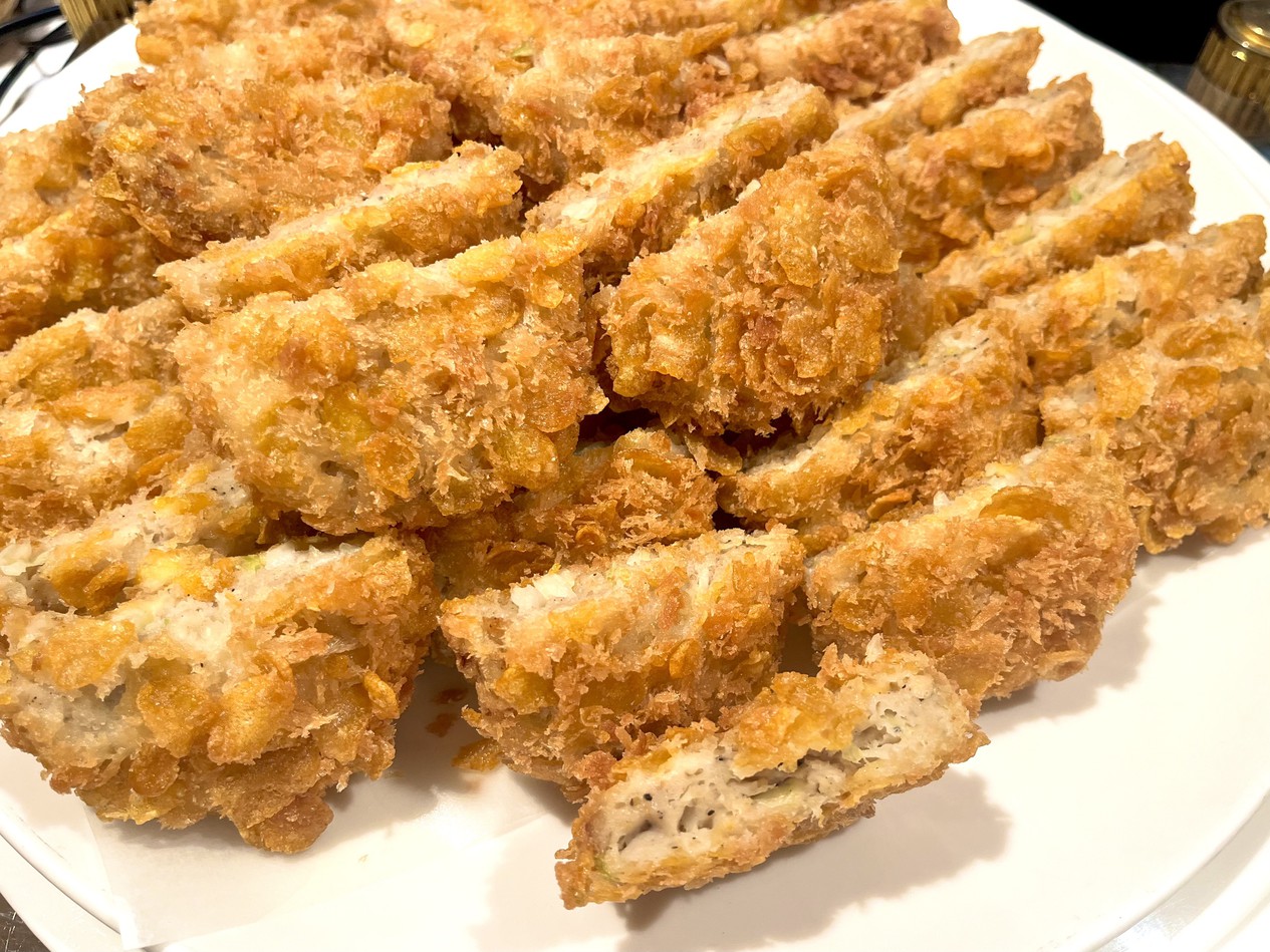 瀬戸内産怪獣レモンのミンチカツ