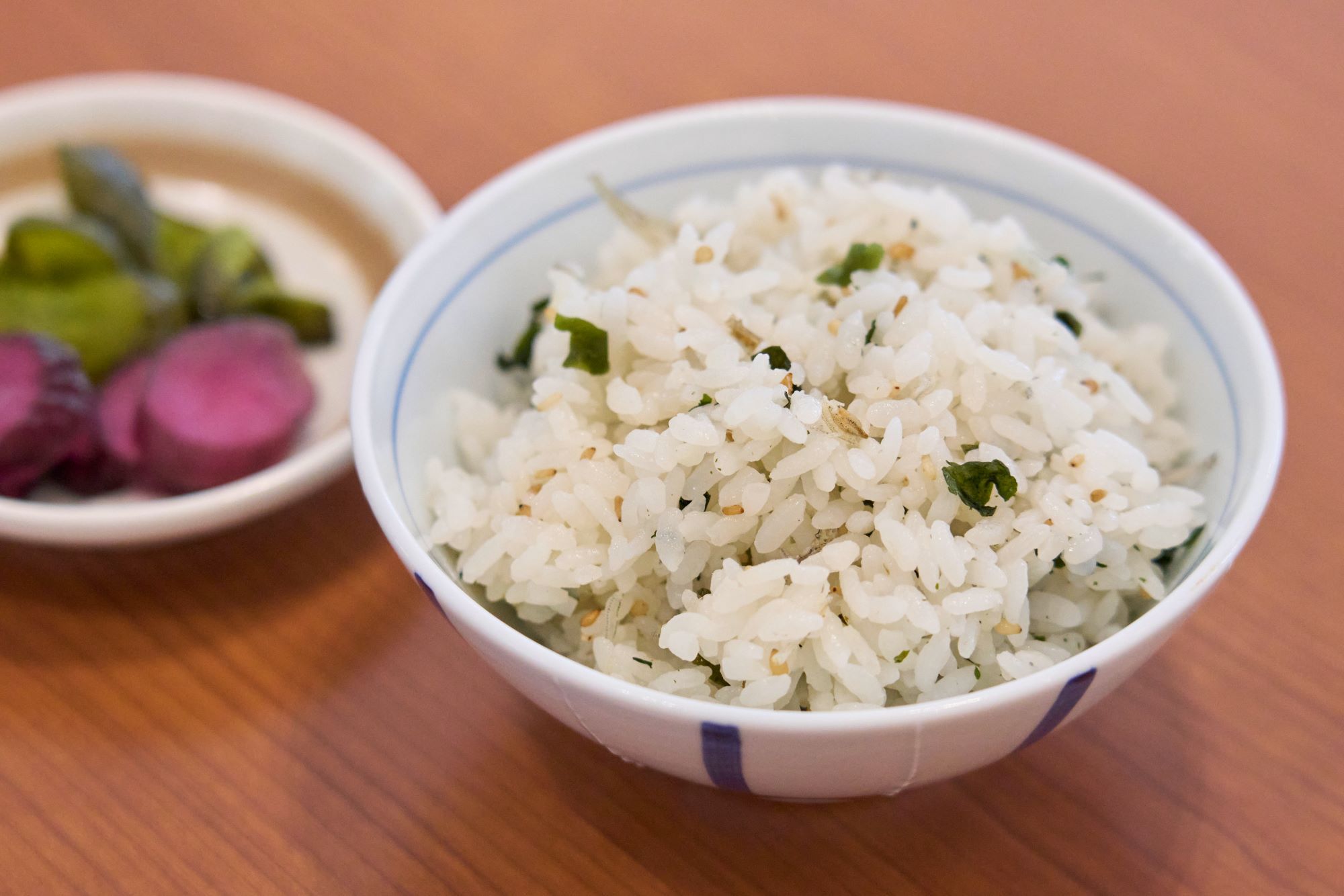 朝食バイキングわかめごはんもおすすめです