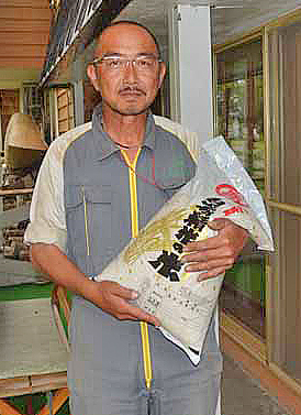 上野ファームさん、お米をありがとうございます