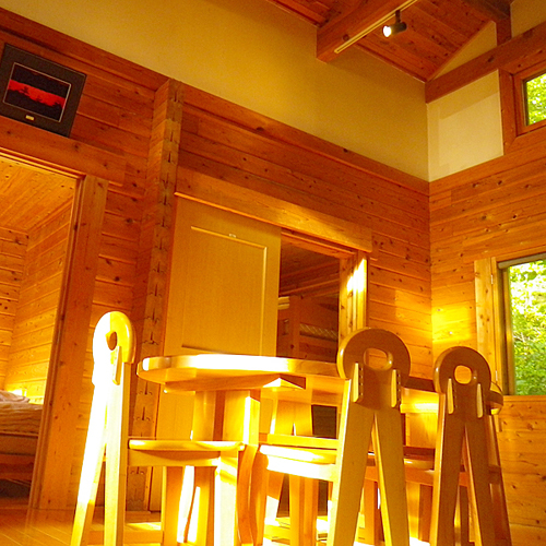 *コテージ（6名棟）一例/落ち着いた空間