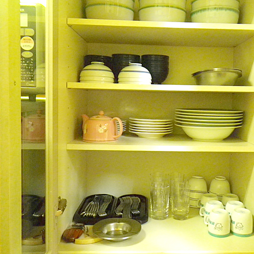 *コテージ（6名棟）一例/食器なども充実