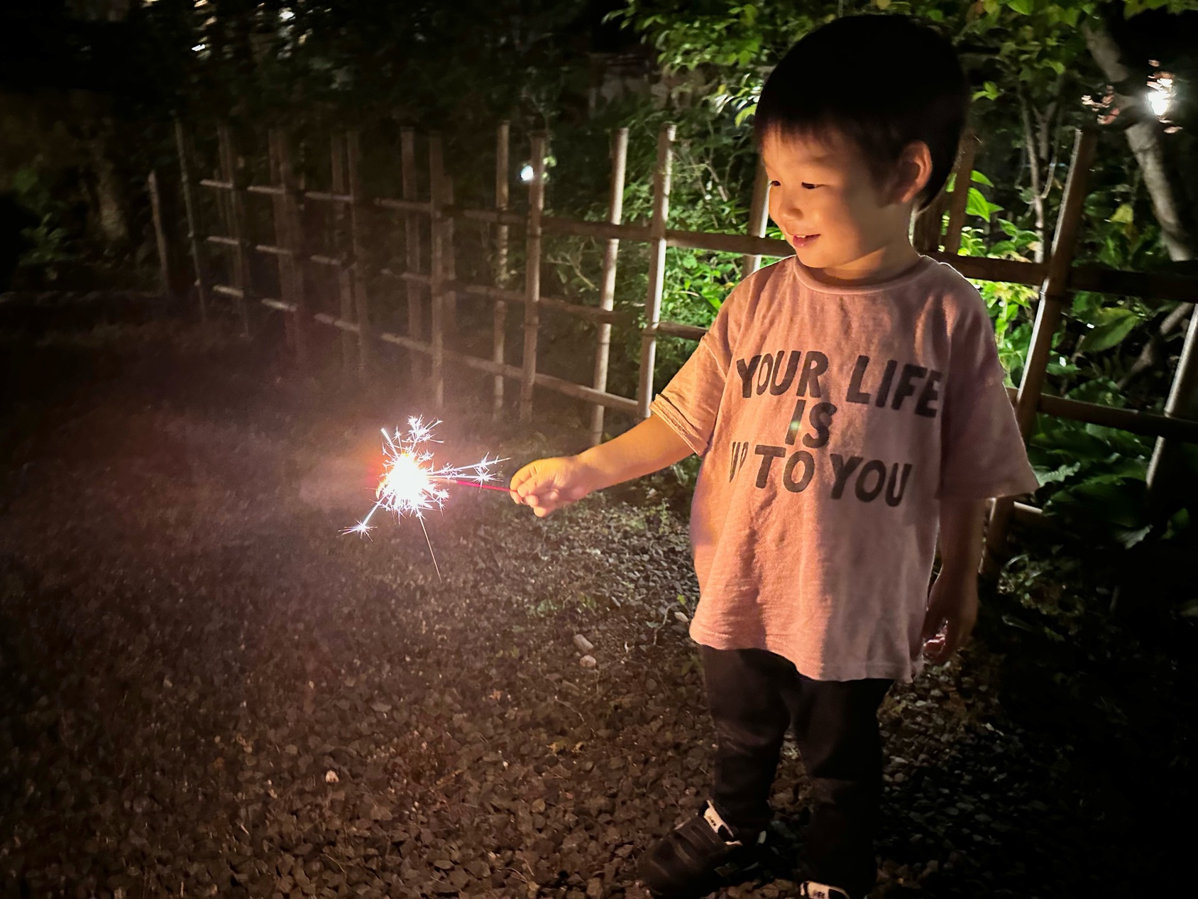 【夏休み限定】お庭で花火をお楽しみいただけます♪