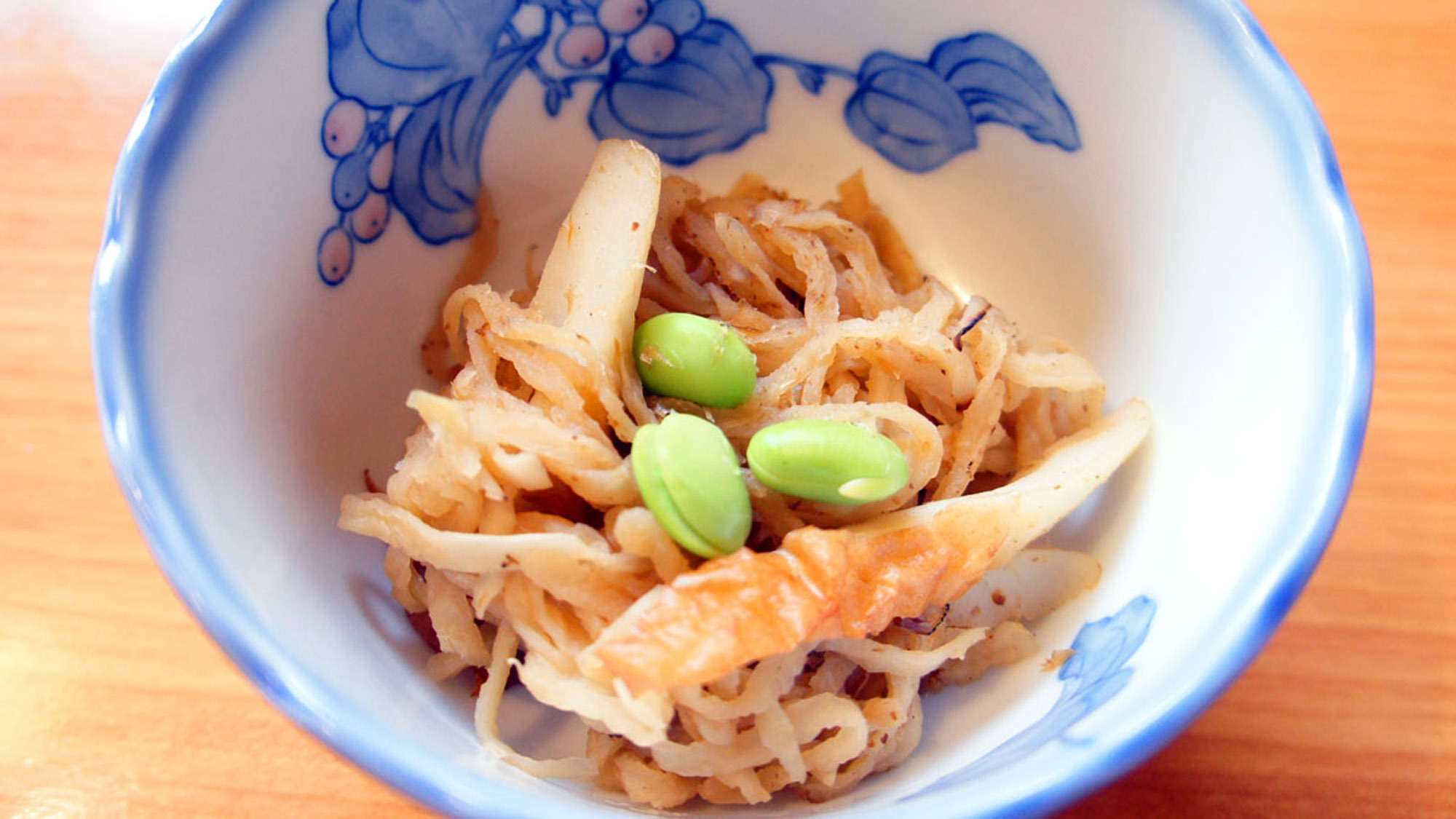 【朝食】切り干し大根とちくわの煮物