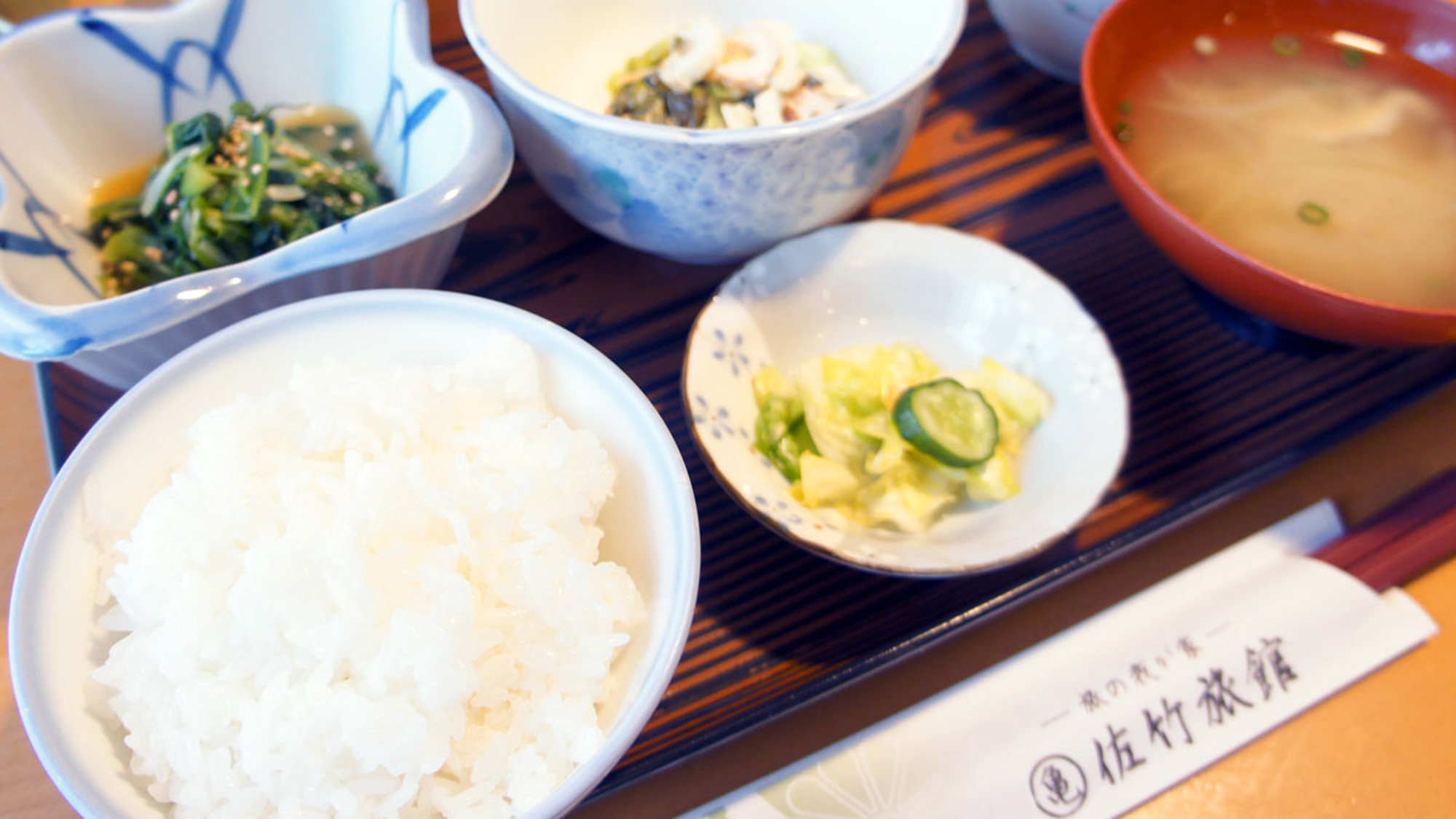 【朝食】優しい味付けの朝食です。