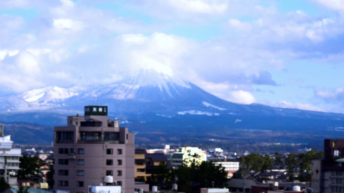 町側客室からの眺め(例)