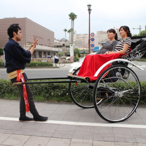 ホテル吹上荘周辺を人力車で観光されてみませんか？？