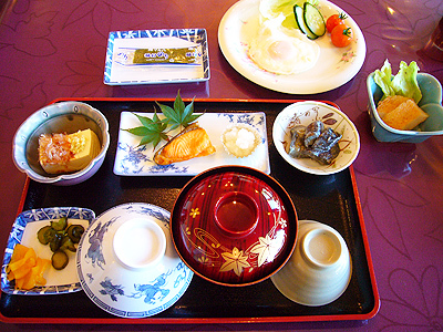 朝食の一例