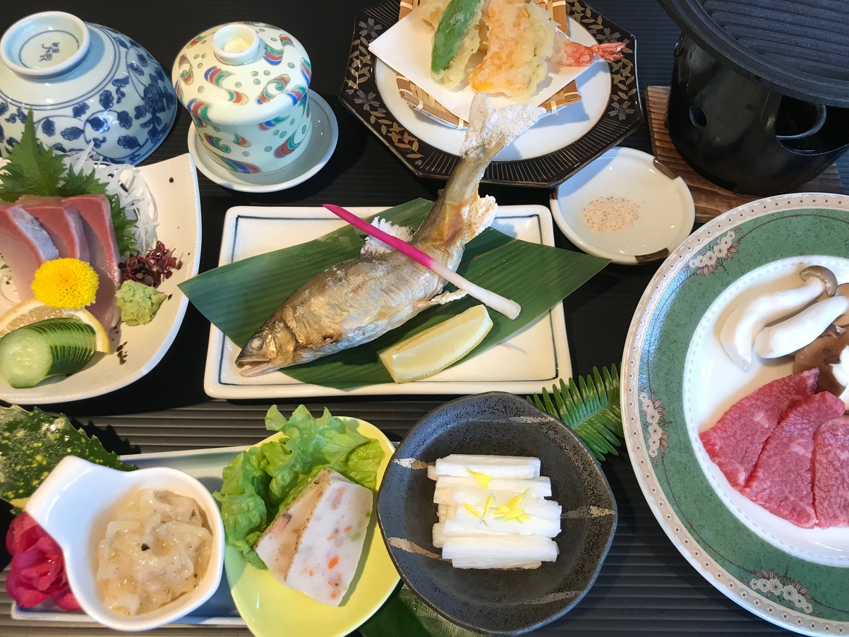 国産牛鉄板焼会席