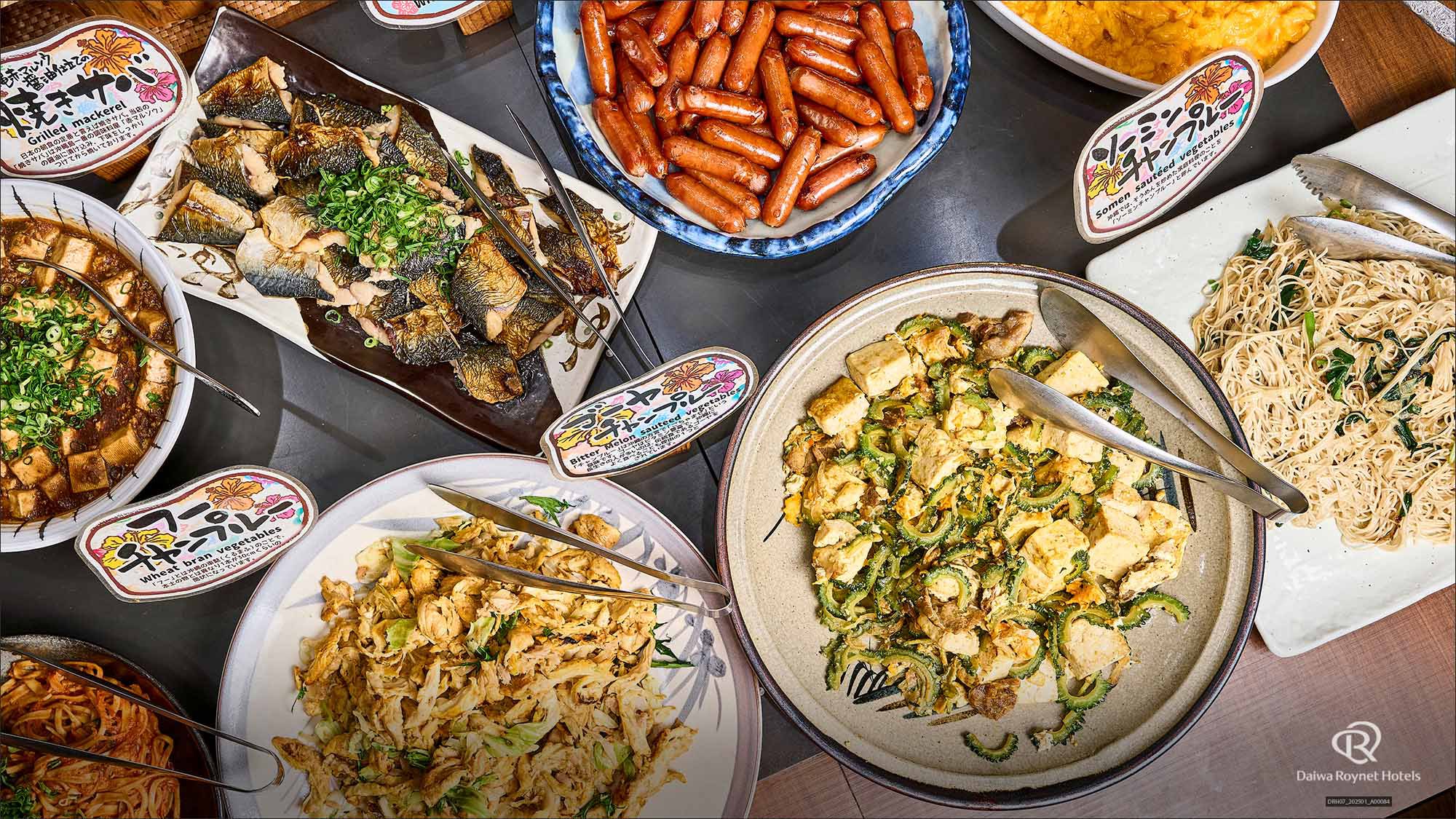 朝食会場