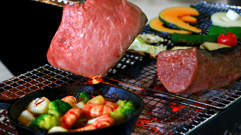 【BBQ】最高級ブランド和牛「但馬玄」のブロックで！お好みの焼き加減でお楽しみください♪