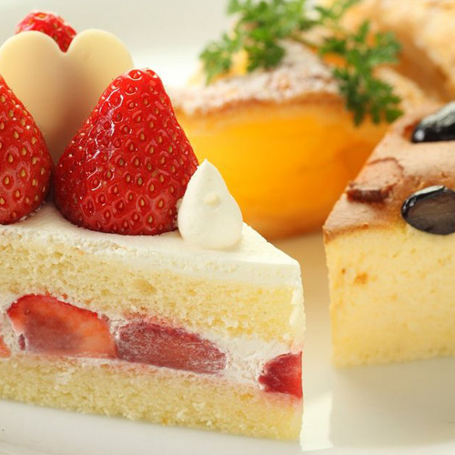 ホテル特製ケーキ