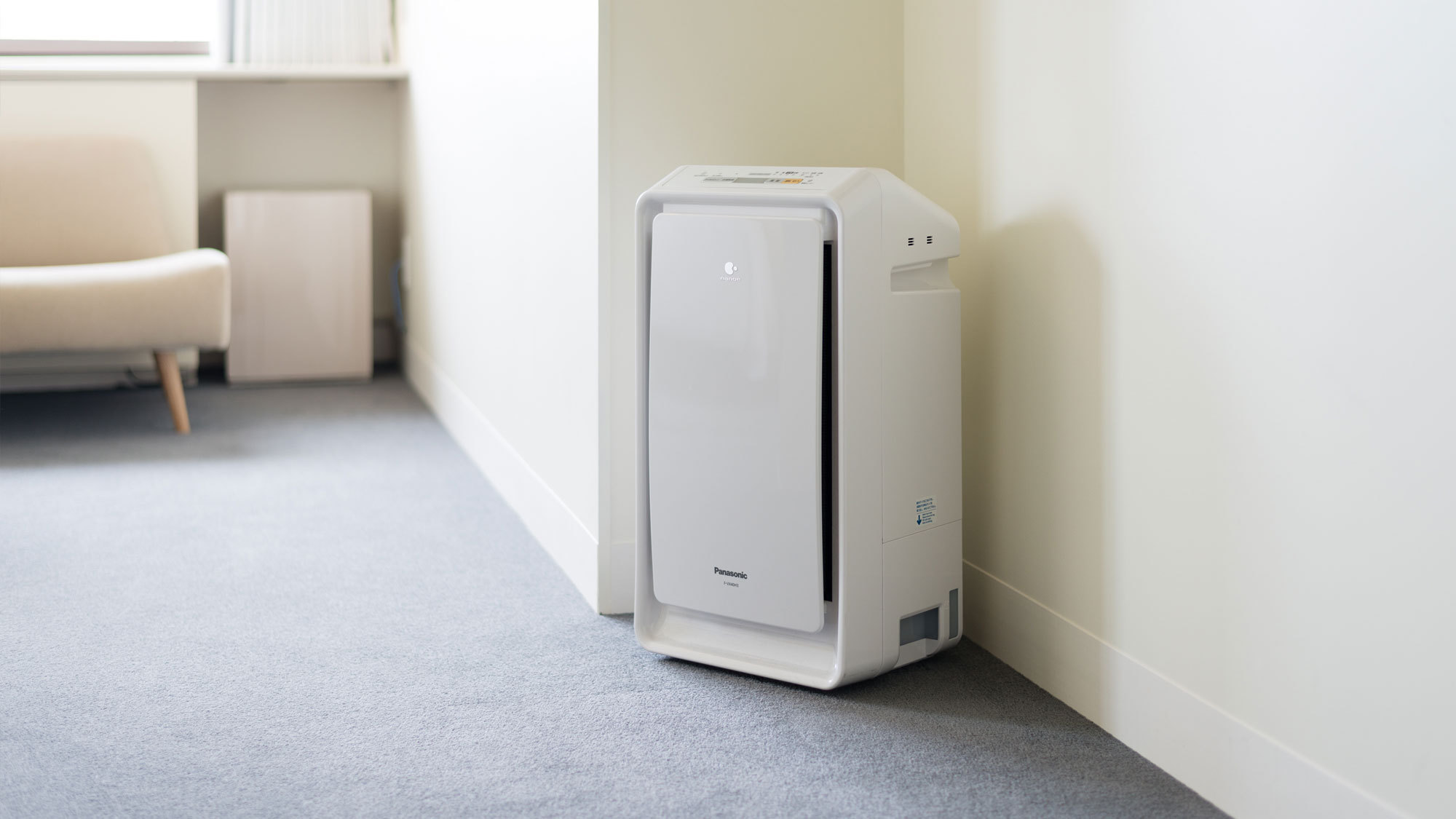  【客室アメニティ】全室に加湿機能付き空気清浄機を完備