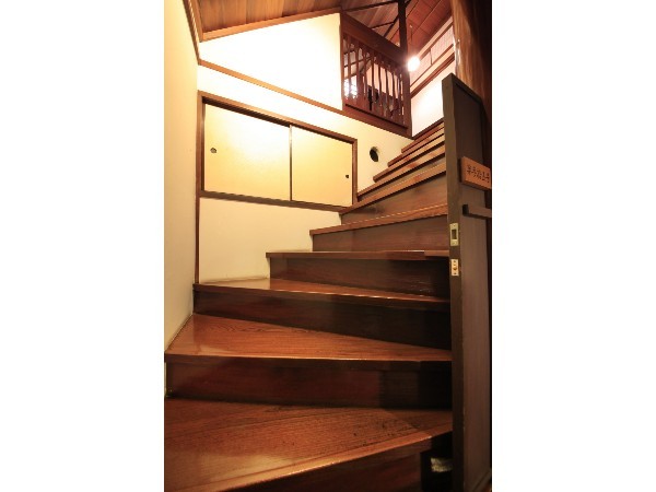 明治棟/35号室螺旋階段