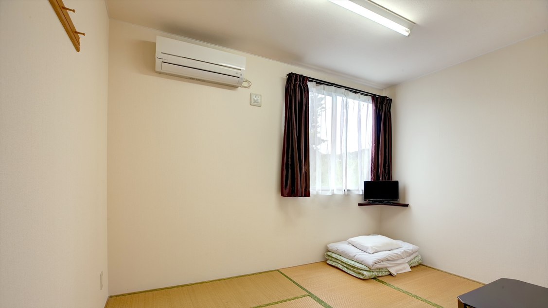 和室：7畳/13平米3名様まで宿泊可能。グループでご宿泊する方に人気です♪