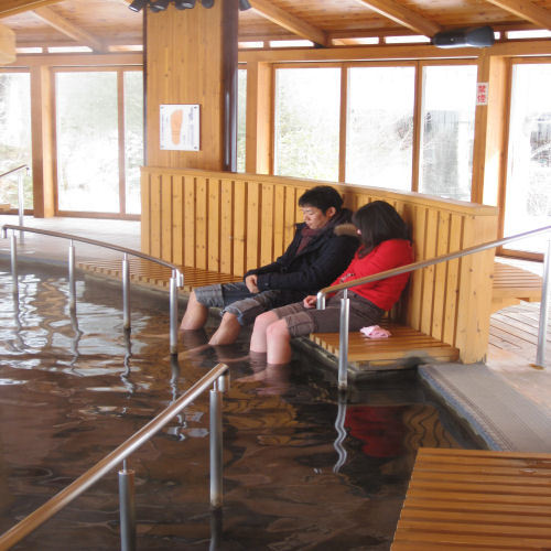 観光施設「ゆっ歩の里」足湯