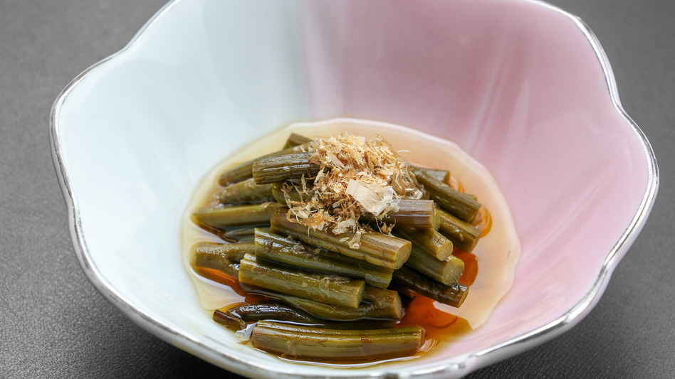 【お料理単品一例⑧】山菜の小鉢