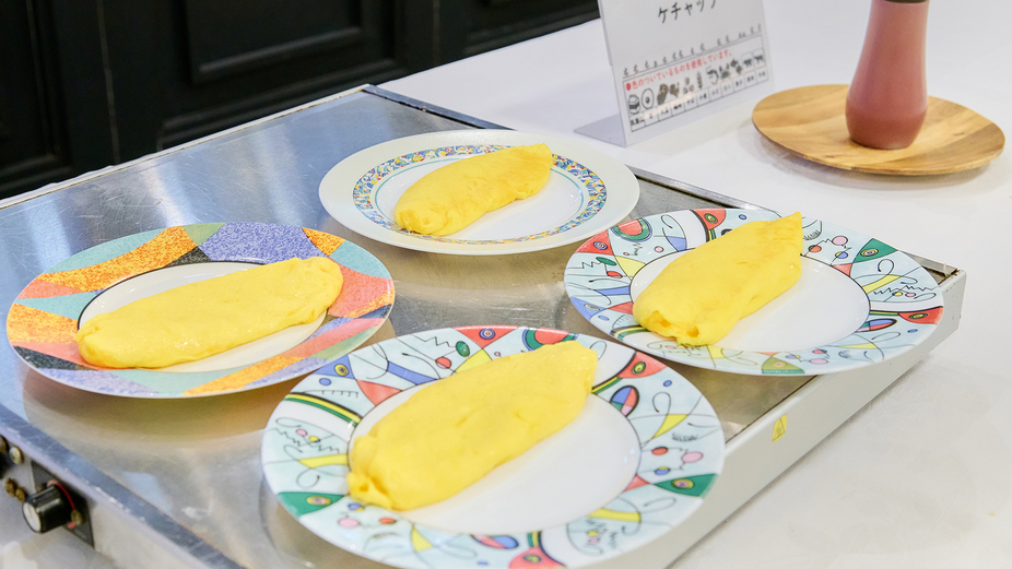 【バイキング】朝から栄養たっぷりの朝食メニュー 。朝食料理一例