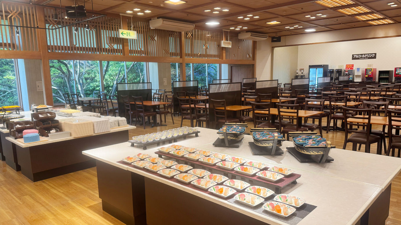 夕食バイキング一例