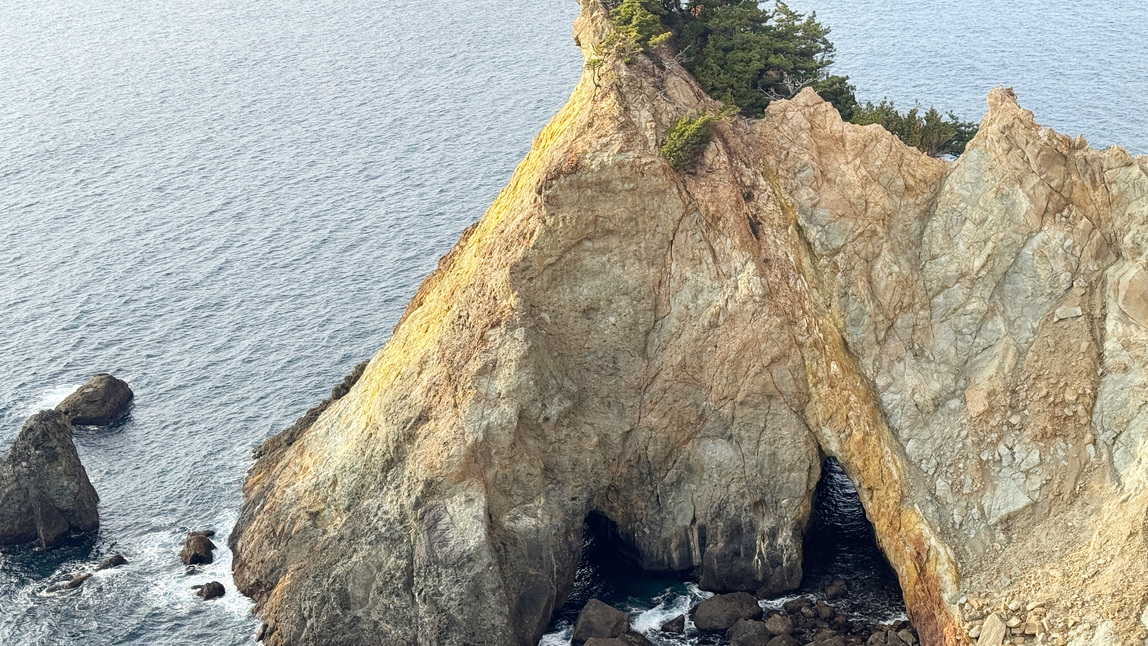 黄金崎公園馬ロック