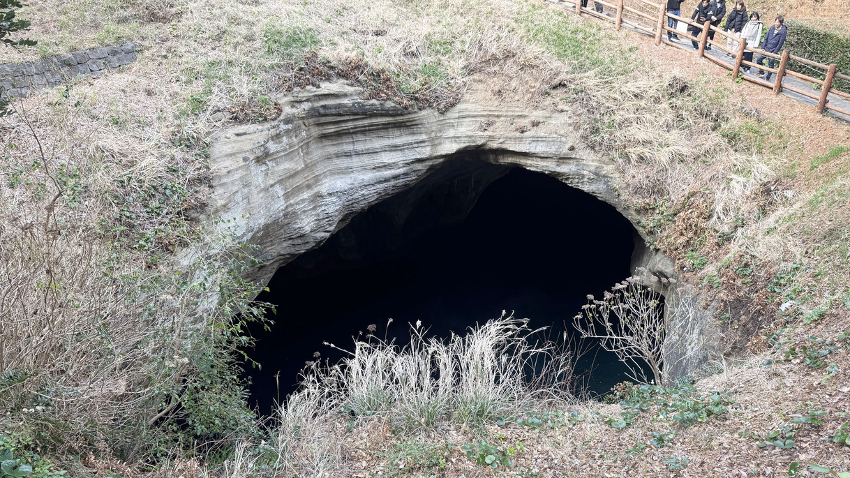堂ヶ島青の洞窟登山道からの景色