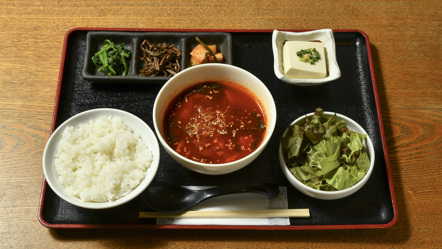 朝食カルビスープ