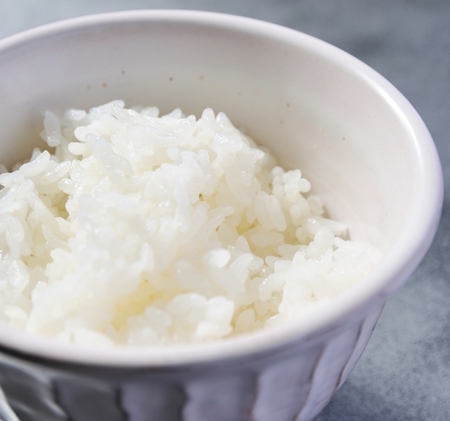 夕食例：自家製米