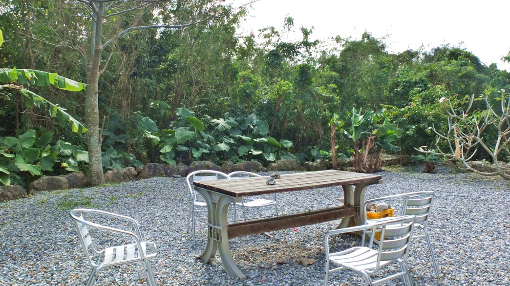 *お庭／広いお庭でのんびりと過ごすひとときを。宮古島の風が優しく迎えてくれます。