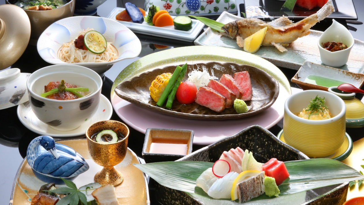 【夕食一例】スタンダード会席2025年6月