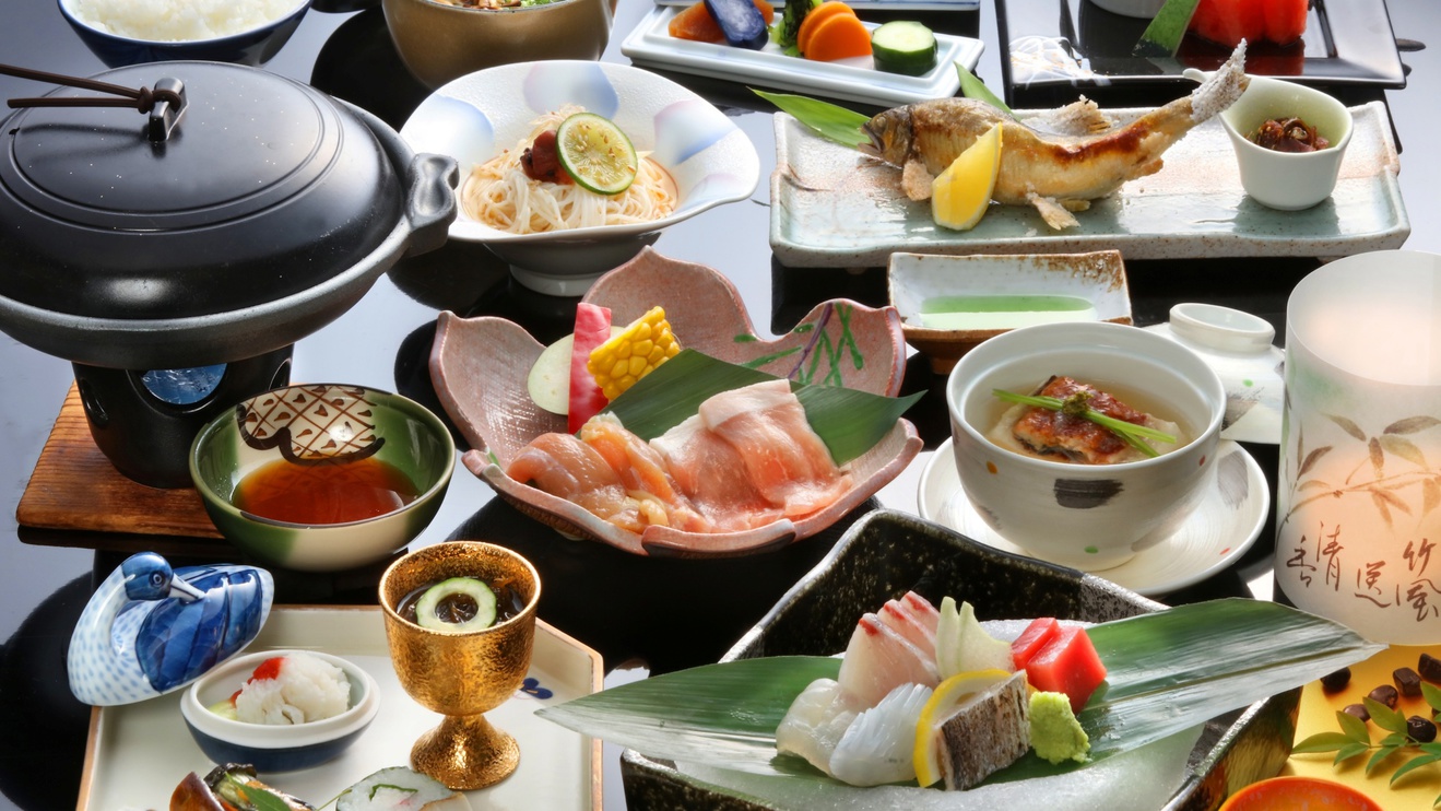 【夕食一例】お手頃会席2025年6月
