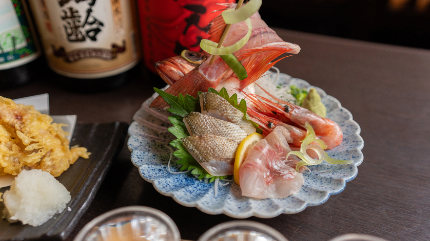 【夕食】お刺身イメージ