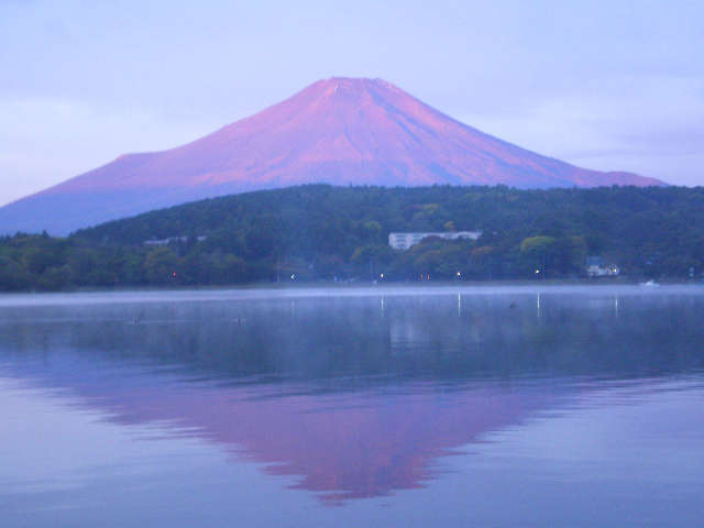 夏・赤富士