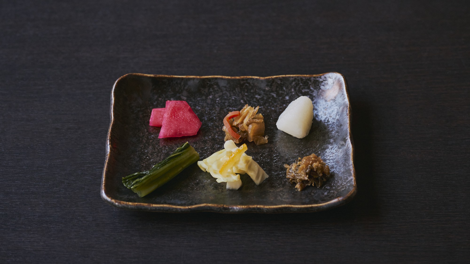 【朝食】お漬物ビュッフェ