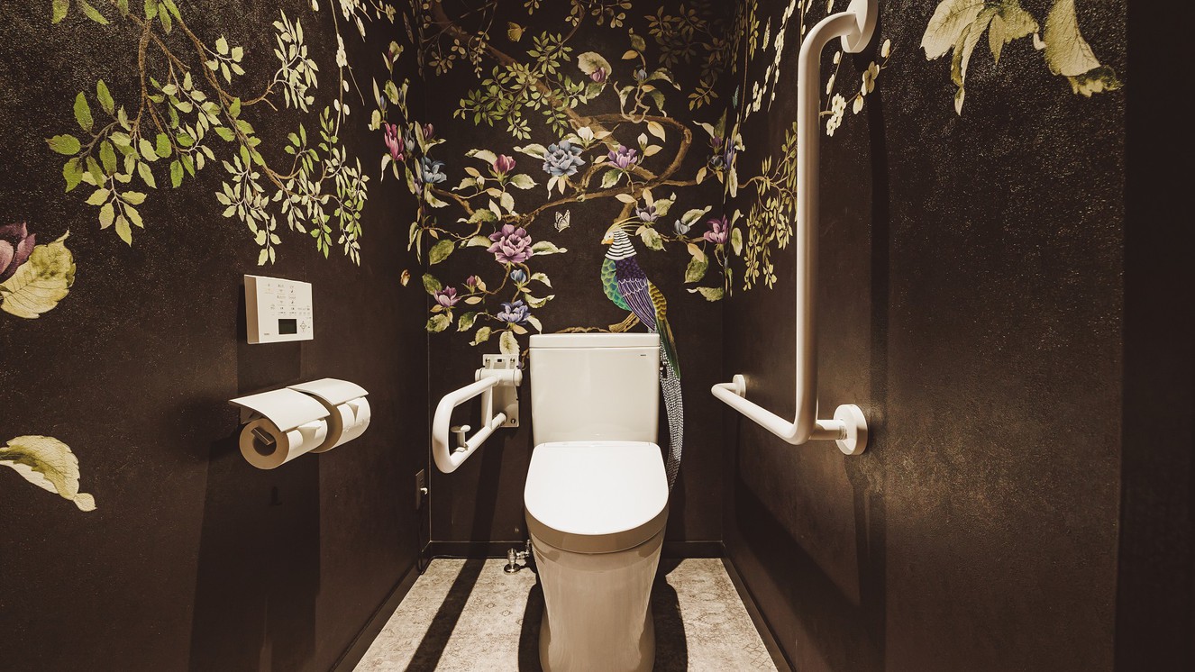 【山神和洋室】華やかで麗しい、独特なデザインの和洋室