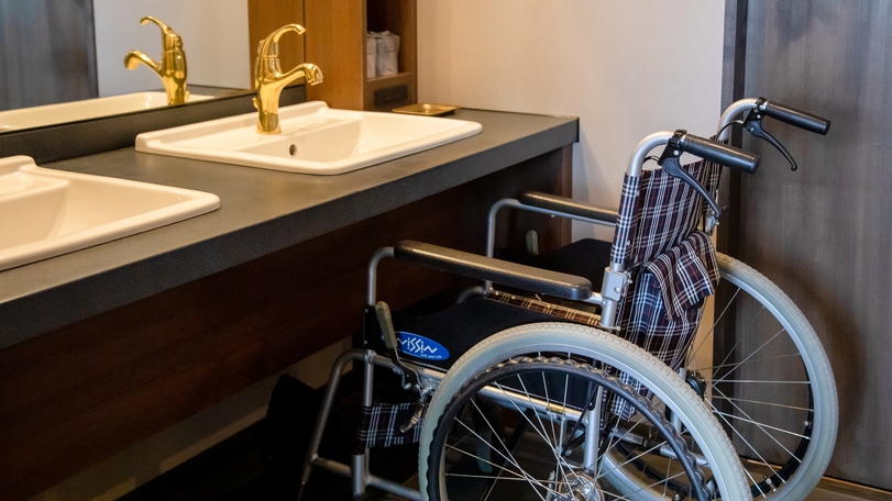 美湖の雫露天風呂付スイート【湖眺望6階】ユニバーサルデザイン