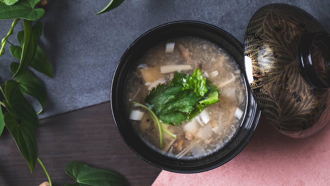 【美湖膳】2025冬献立《椀物》冬の霙椀蕪と蓮根