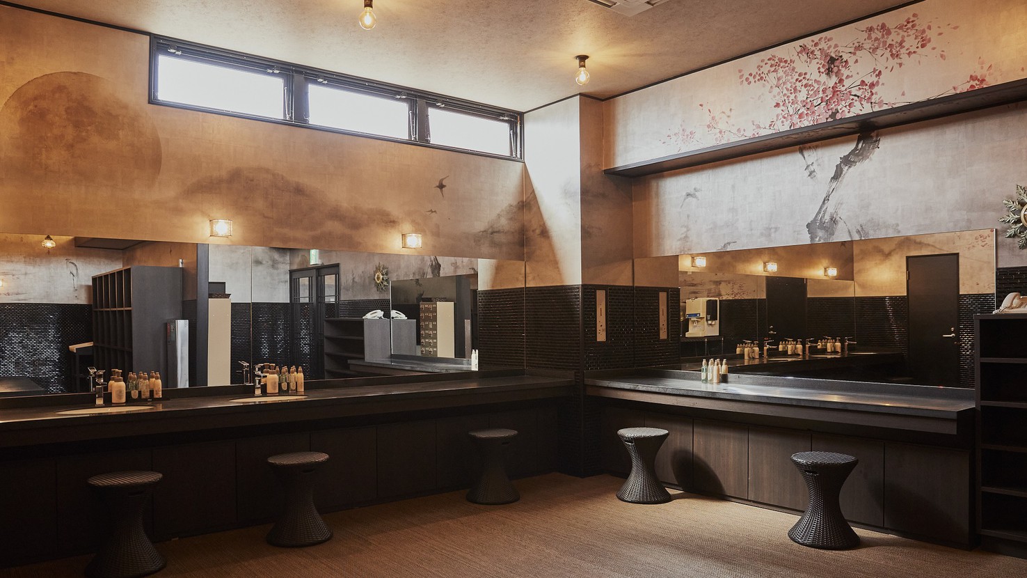 【女性大浴場】洗面