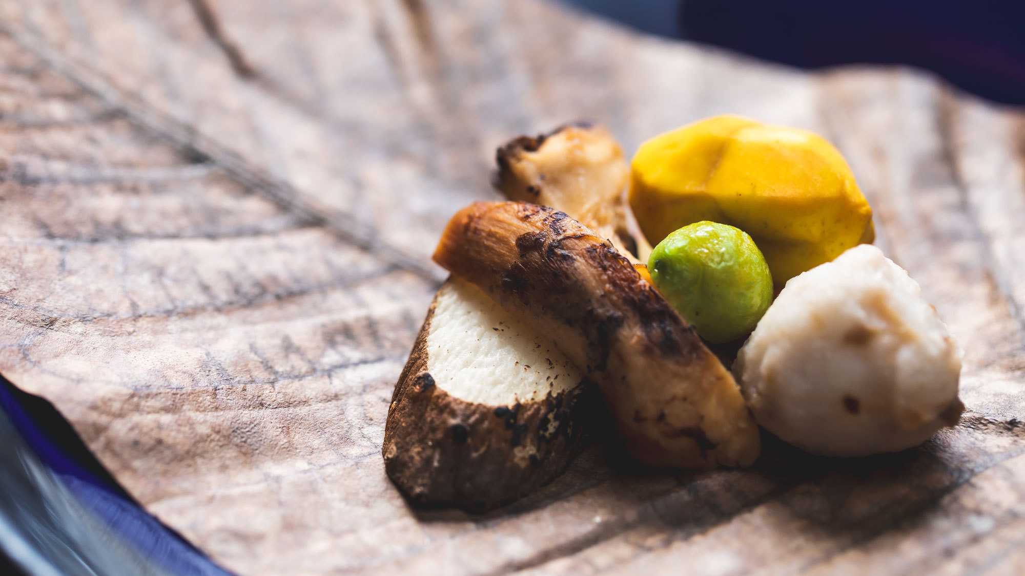 【美湖膳】2025秋献立《焼物》秋の吹寄せ味噌焼