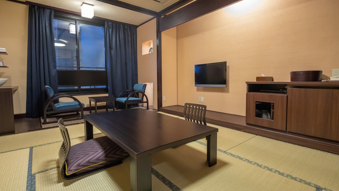 【安嬰10畳和室】眺望はありませんが、広々としたお部屋