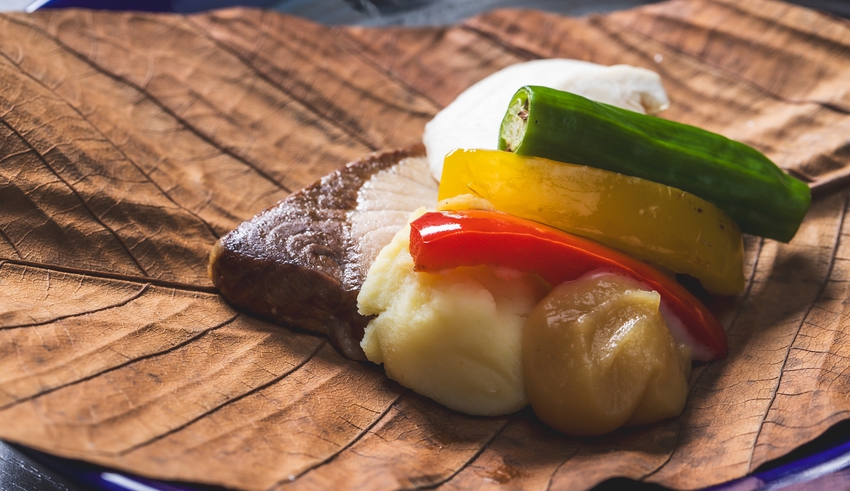 【美湖膳】2025夏献立《焼物》夏の高原野菜白味噌焼き