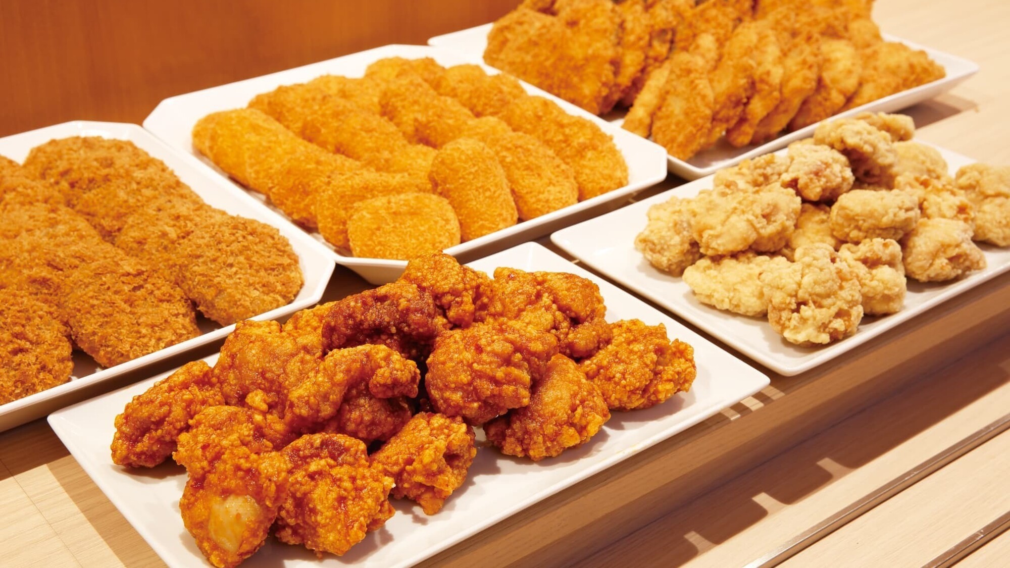 夕食バイキング一例