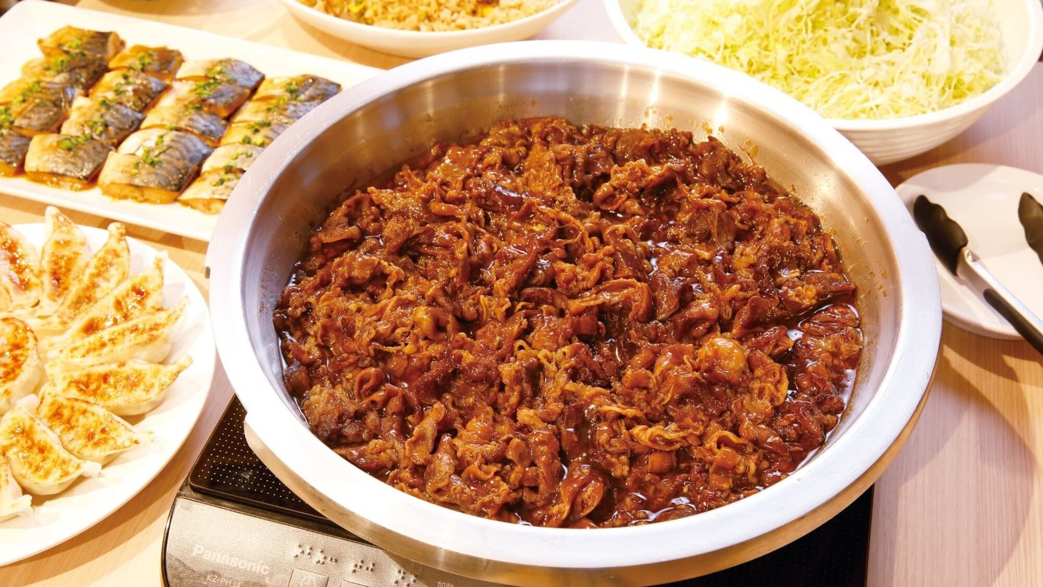 夕食バイキング一例