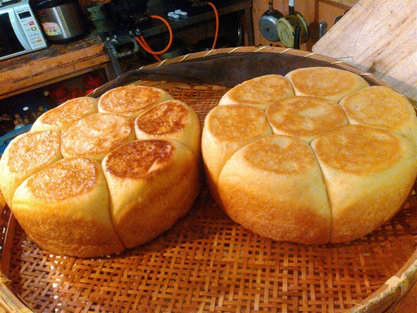 天然酵母使用の手作りパン