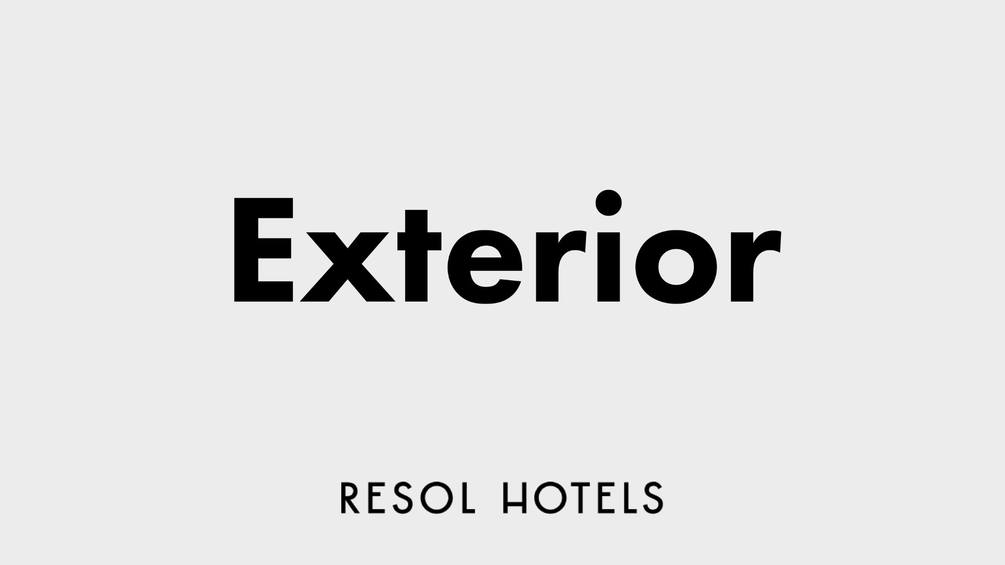 ホテル外観／ようこそ。ホテルリソルトリニティ博多へ。