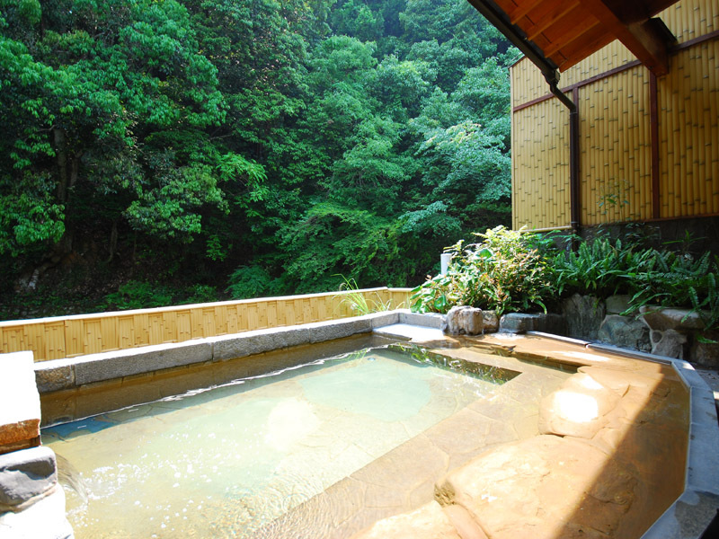 露天風呂です。