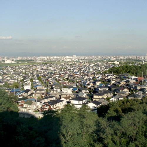 *【お部屋からの景色一例】お部屋からは木々や街並みが一望できます！