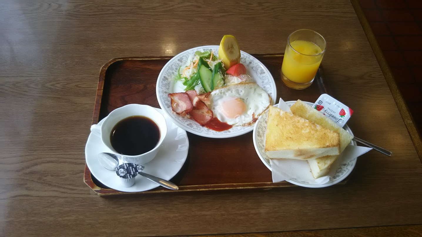 *【朝食一例】スタンダードな洋朝食。一日を元気にお過ごし下さい♪