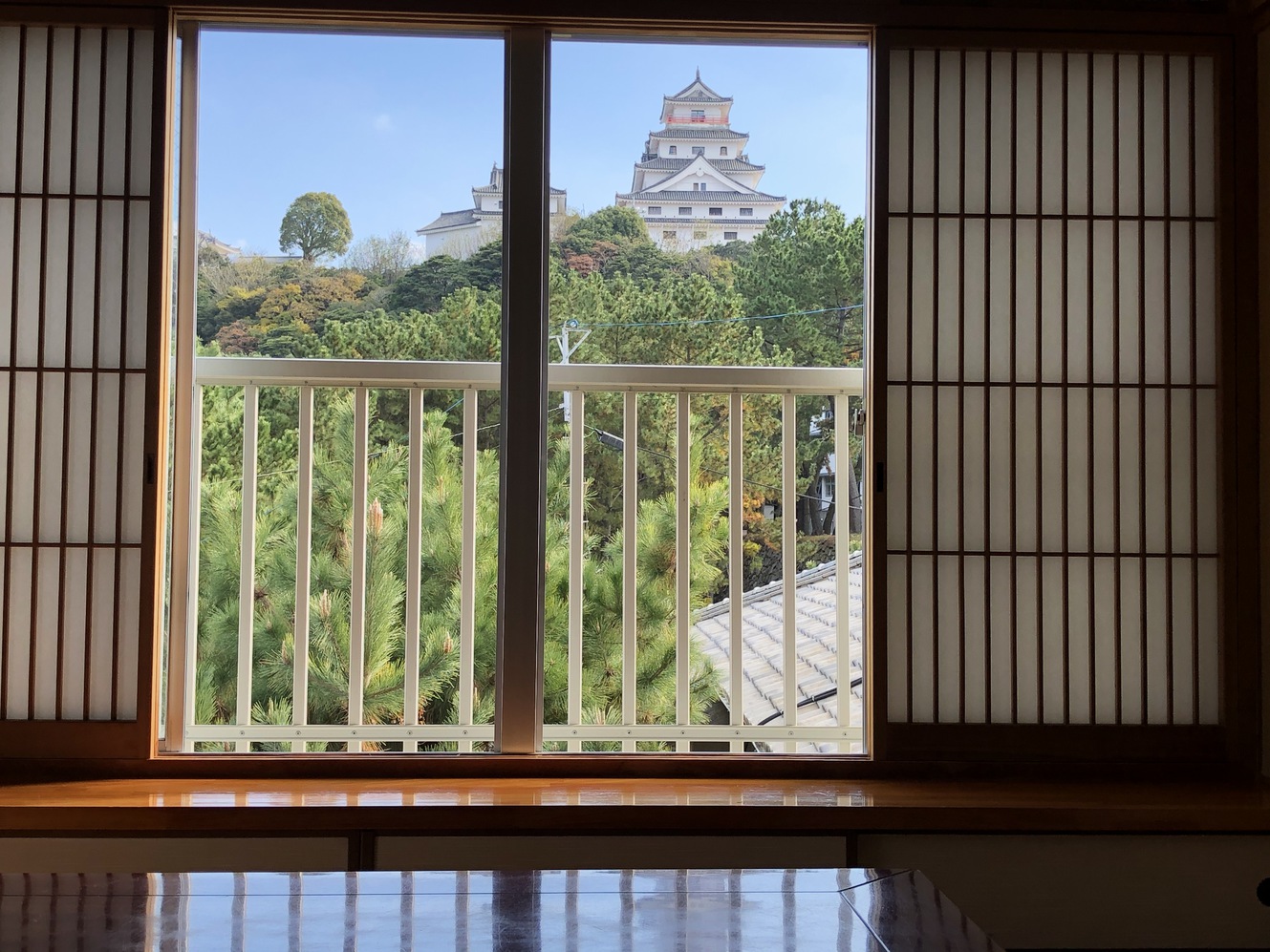 部屋からの眺め